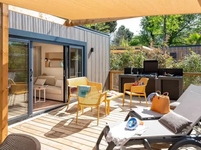 Lodge 2 Prestige (2 Chambres, 33M²) Terrasse, Climatisé, Tv