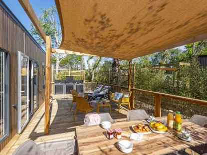 Lodge 3 Prestige 2 Sdb (3 Chambres, 40M²) Terrasse, Climatisé, Tv