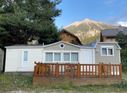 Alojamiento - Bungalow Premium 40M² - 3 Habitaciones + Terraza + Lavavajilla - Flower Camping le Montana