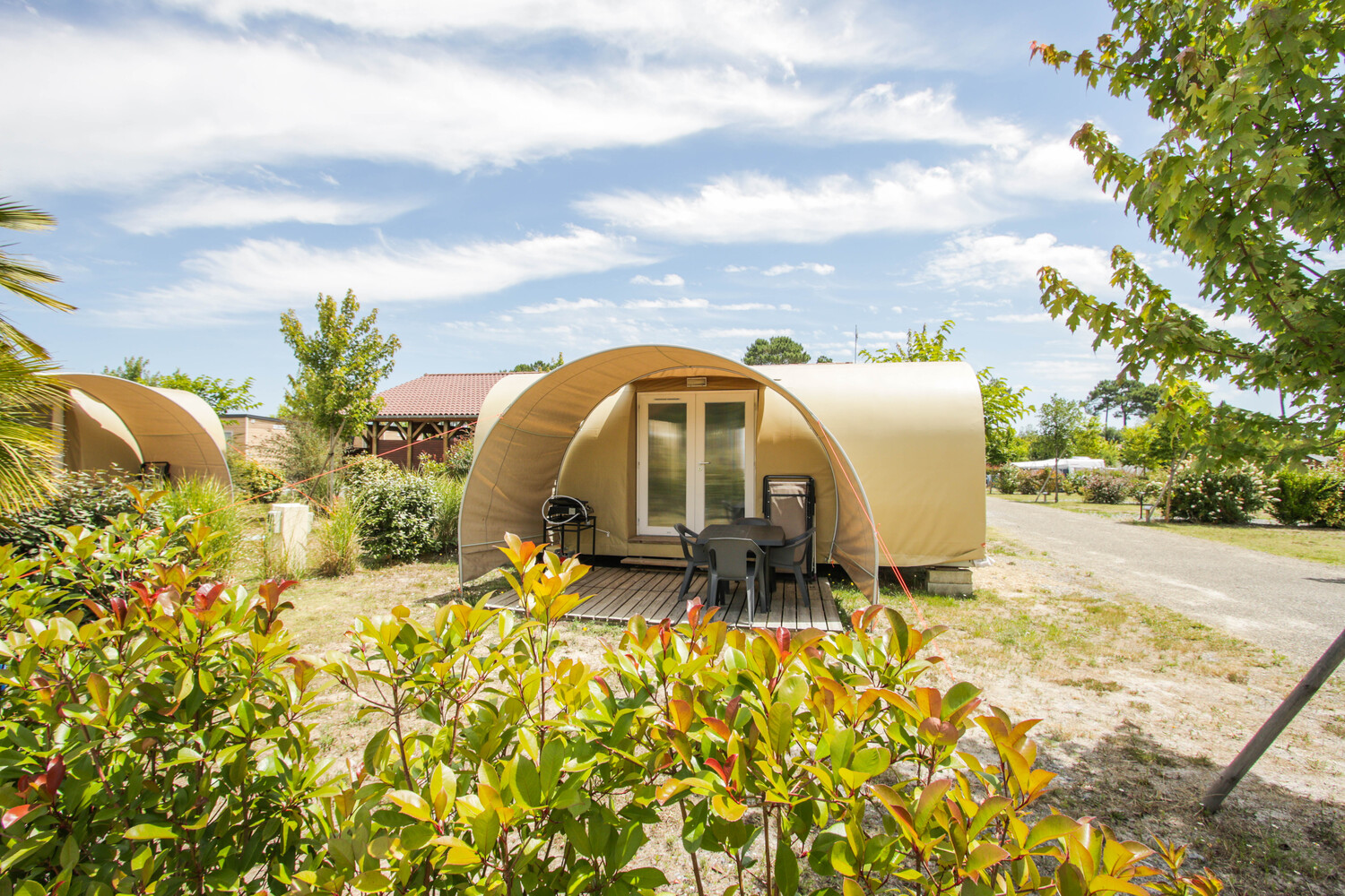 Location - Tente Ciela Coco Sweet 2 Chambres - Camping Au Lac de Biscarrosse