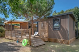 Location - Mobil Home Ciela Prestige 3 Chambres Dont Une Suite Parentale - Camping Au Lac de Biscarrosse