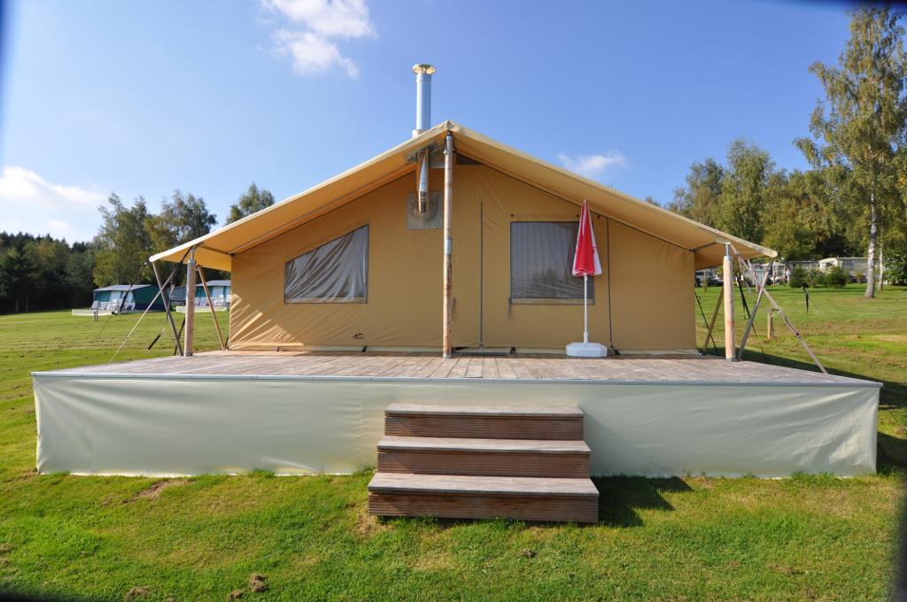 Accommodation - Safari Tent 2 Bedrooms (Without Toilet Blocks) - Camping Floreal Gossaimont