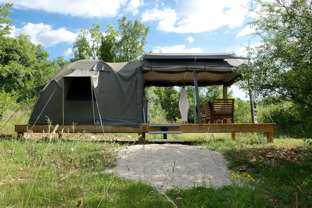 Alojamiento - Dome Lodge - Aux Lodges du Mas de Nadal