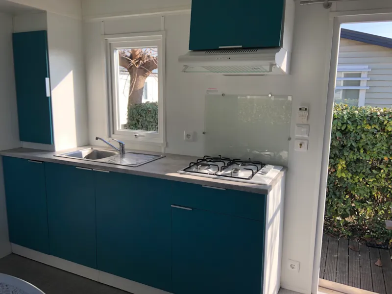 Mobil-Home Eco Arelate 3 Chambres (6 Adultes)