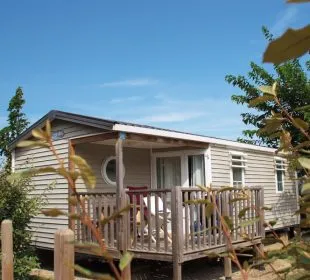 Mietunterkunft - Mobilheim Confort Azur 2 Zimmer - Camping L'Arlésienne