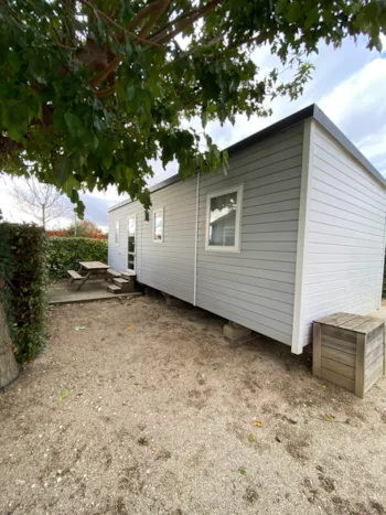 Mietunterkunft - Mobilheim Eco Arelate 3 Zimmer - Camping L'Arlésienne