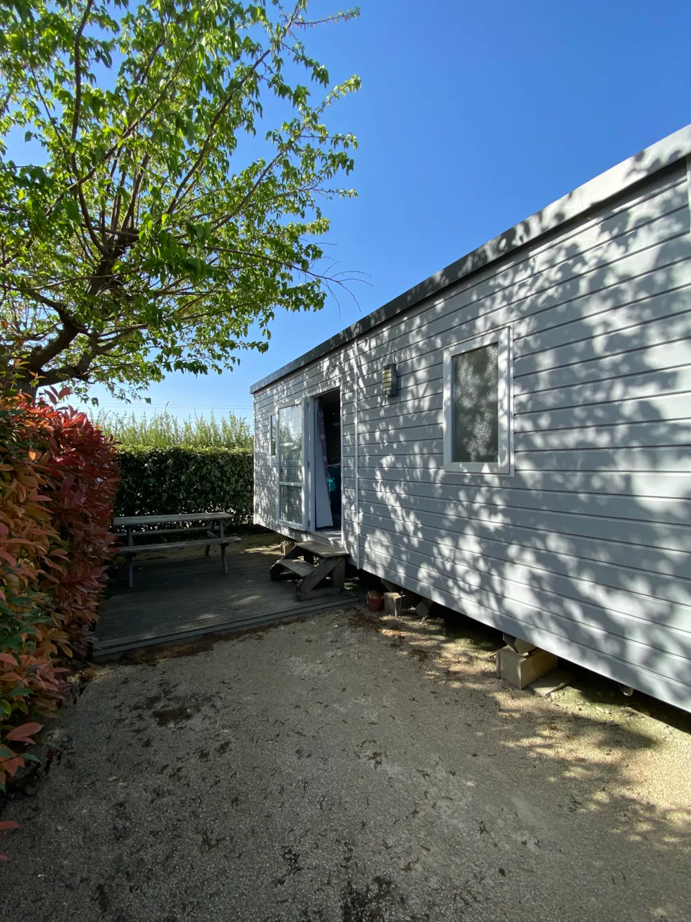 Location - Mobil-Home Eco Provence 2 Chambres (4 Adultes Maxi+ 1 Enfant De - 18 Ans) - Camping L'Arlésienne