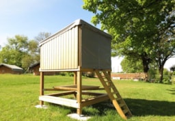Accommodation - Wooden Hut Campetoile - Camping l'Etang du Puy