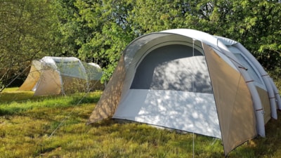 FAB tent with electricity