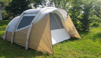 FAB tent with electricity