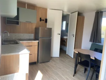 Mietunterkunft - Mobil-Home Riesling 27M² 2 Zimmer - Camping Le Médiéval