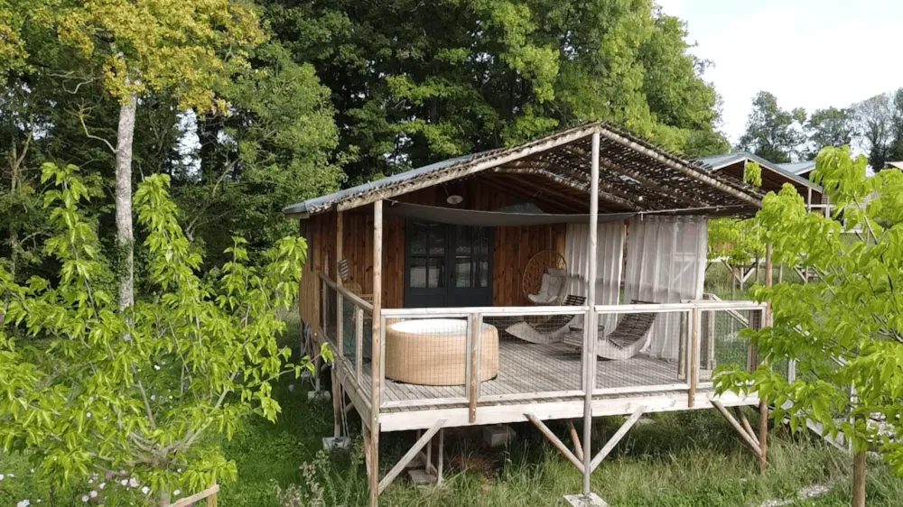 Location - Cabane Lodge Duo Spa (17 M² - 1 Ch) - La Buissonnière Lodges