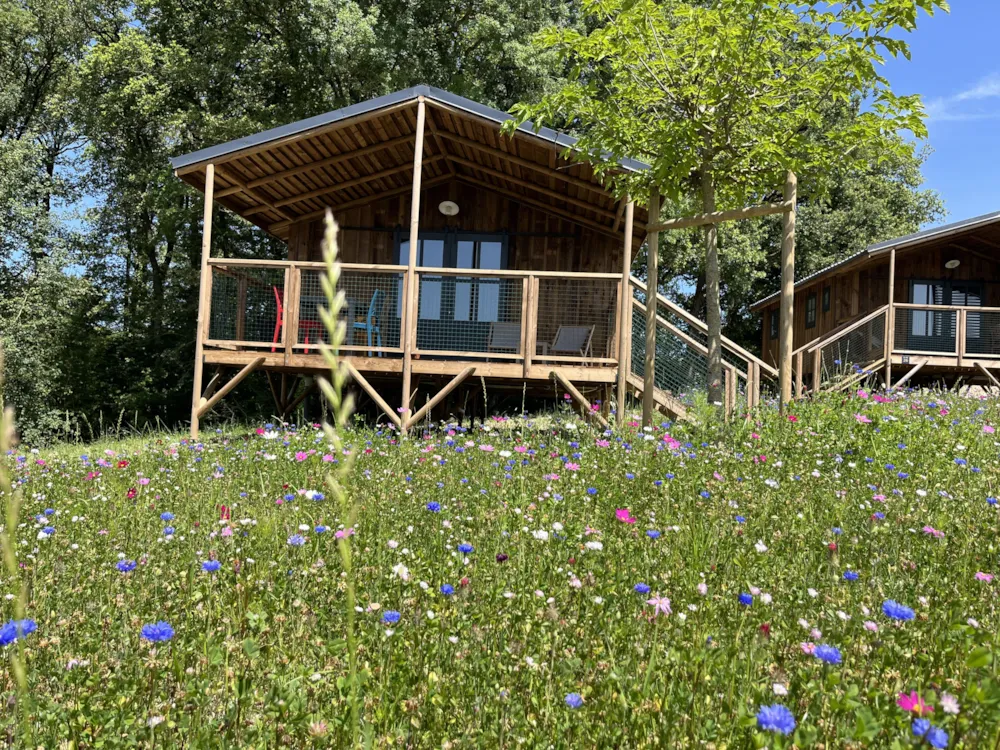 Location - Cabane Lodge Familiale (29 M² - 2 Ch) - La Buissonnière Lodges