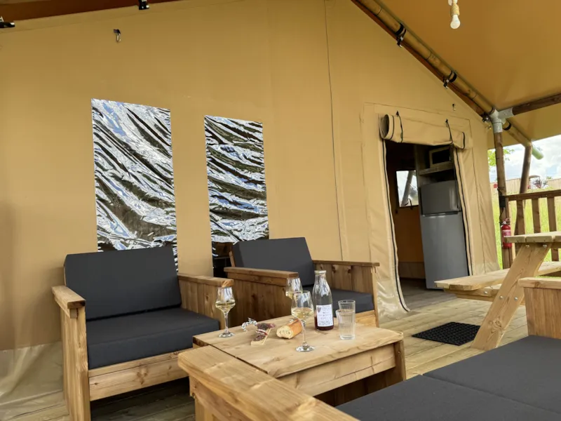 Tente Safari Lodge (38 M² - 3 Ch.)