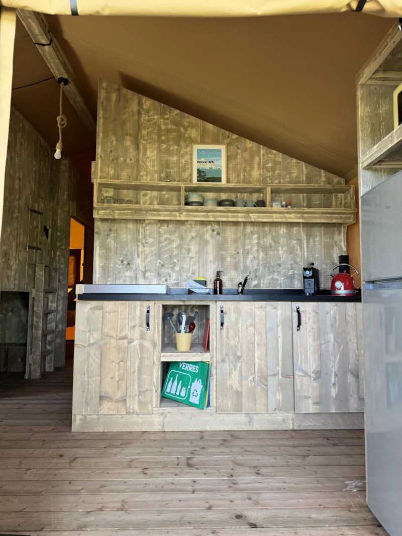 Tente Safari Lodge (38 M² - 3 Ch.)