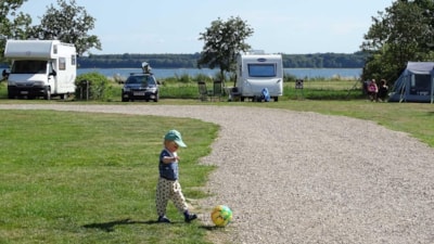 Pitch 1.range - view over Horsens Fjord
