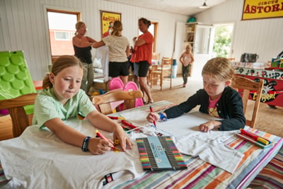 Comfortpitch in children's area