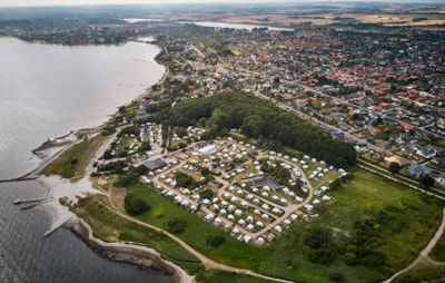Pitch 1.range - view over Horsens Fjord