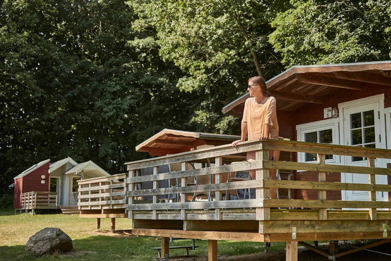Cabane Avec Grande Terrasse