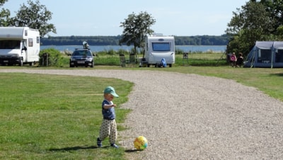 Pitch with view over Horsens Fjord
