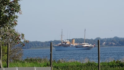 Pitch 1.range - view over Horsens Fjord