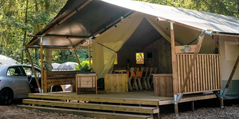 35 M² Safari Glamping Tents With 2 Bedrooms And Bathroom