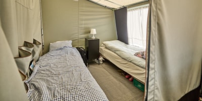 Glamping experience of 30m² for the whole family - comfort and coziness in scenic surroundings