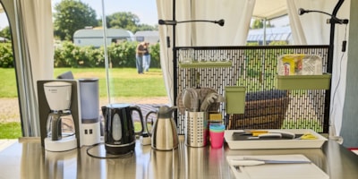 Glamping experience of 30m² for the whole family - comfort and coziness in scenic surroundings