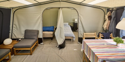 Glamping experience of 30m² for the whole family - comfort and coziness in scenic surroundings