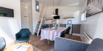 Cabin 2 rooms + bathroom, 30m2