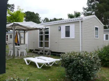 Mietunterkunft - Mobilheim Liberté Range 2 Schlafzimmer 23-24 M² 2 Bis 4 Personen - Plein Air Locations - Camping Palmyre Loisirs