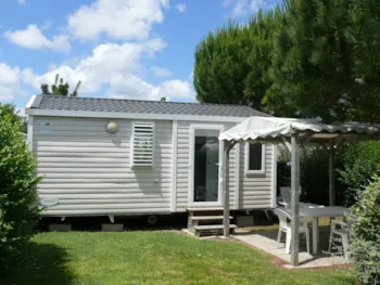 Mietunterkunft - Mobilheim Liberté Range 2 Schlafzimmer 23 M² 2/4 Personen - Plein Air Locations - Camping Palmyre Loisirs