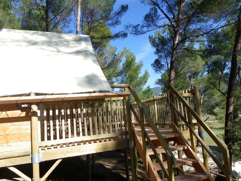 Huuraccommodatie - Lodge Tent Familie - Domaine de Bélézy