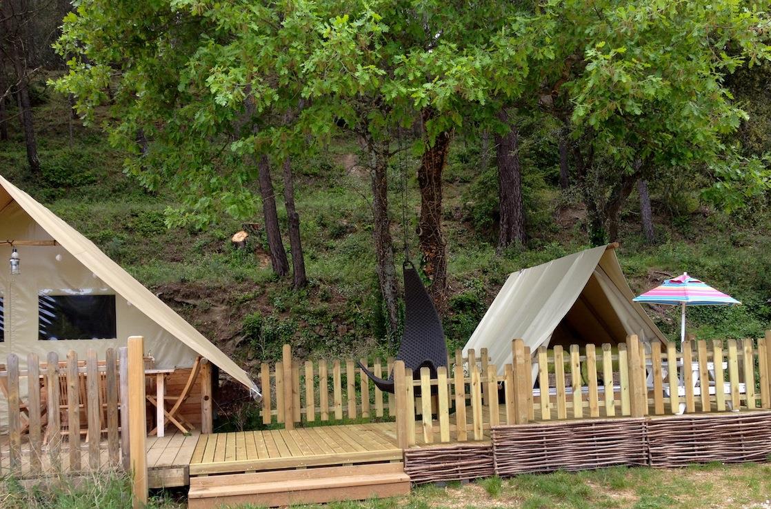 Location - Tente Lodge Tribu (Type Dimanche) - Domaine de Bélézy