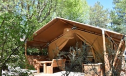 Accommodation - Safari Tent - Domaine de Bélézy
