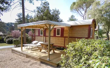 Location - Roulotte (Type Samedi) - Domaine de Bélézy