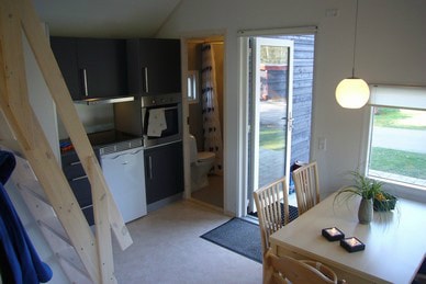 Holiday cottage with shower and toilet