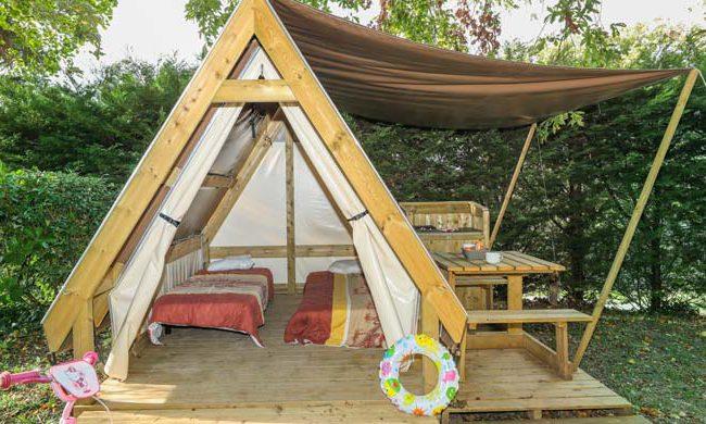 Accommodation - Tent Trekking 6M² 1 Bedroom Without Toilet Blocks - Flower Camping de la Corniche
