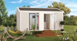 Alojamiento - Mobil Home Confort 20M² 1 Habitacion + Terraza - Flower Camping de la Corniche