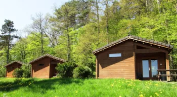 Mietunterkunft - Norwegische Blockhütte 308 - Camping Le Roptai