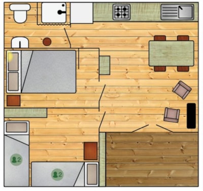 Wooden cabin 308 — 2