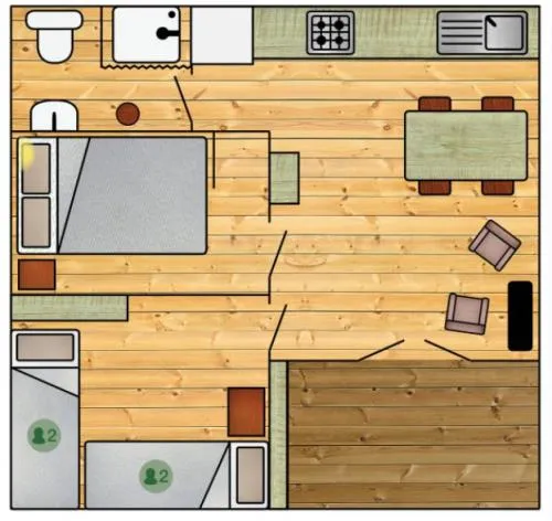 Petit Chalet Norvégien 306