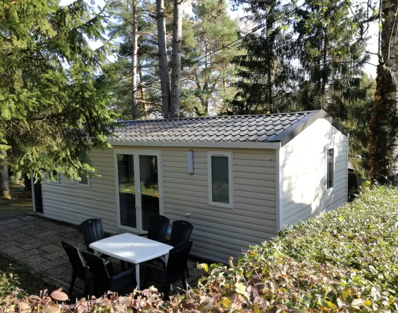 Location - Mobilhome 54 - Avec Douche/Toilette (3 Chambres) - Camping Le Roptai