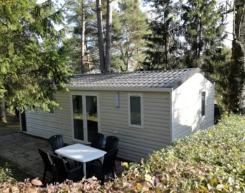 Mietunterkunft - Mobilheim 54 - Mit Dusche/Toilette (3 Schlafzimmer) - Camping Le Roptai