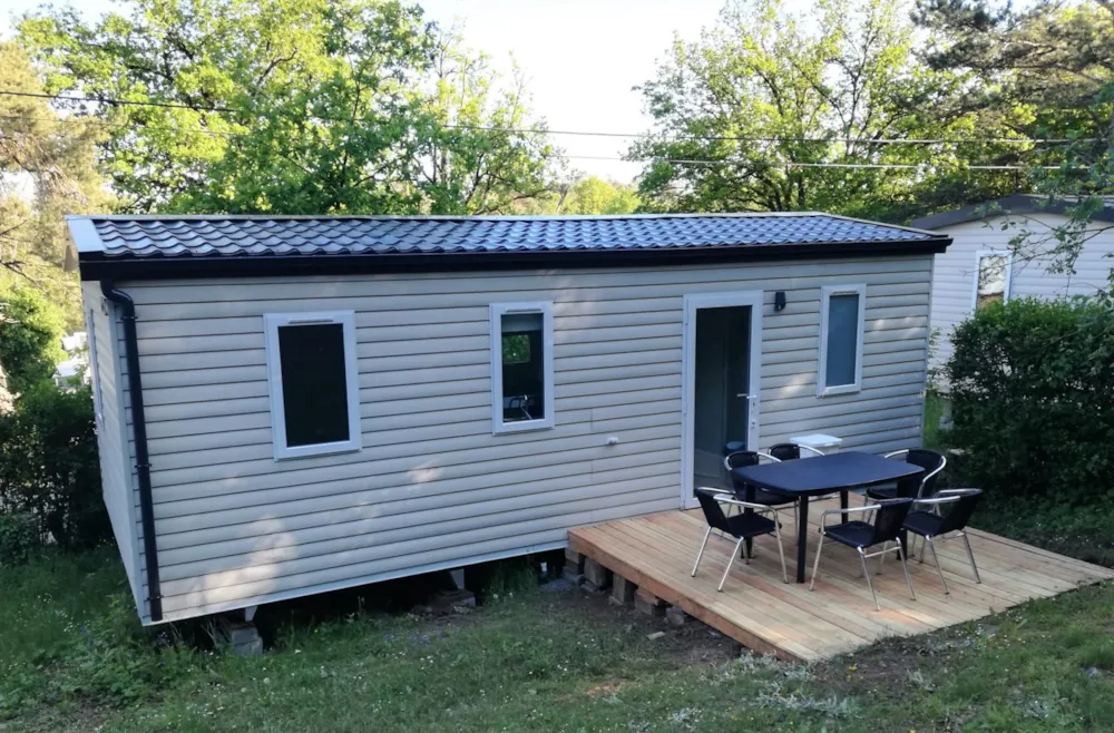 Location - Mobilhome 52 - Avec Douche/Toilette (3 Chambres) - Camping Le Roptai