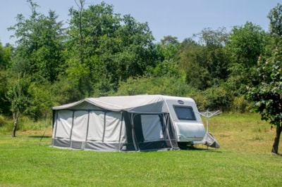 Grass Camping pitch, E Field