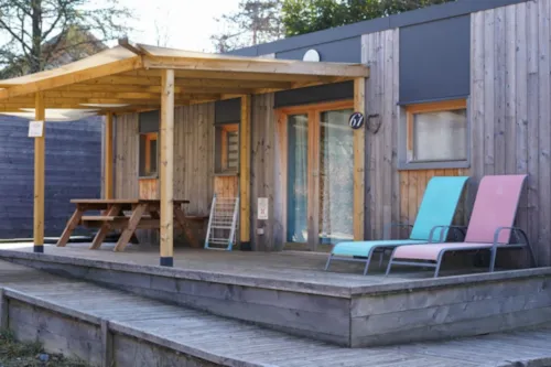 Accommodation - Chalet Prm - 34M² - 2 Bedrooms (Adapted To The People With Reduced Mobility) - image n°1 - Family's Camping Le Savoy