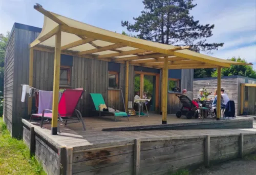 Huuraccommodatie(s) - Chalet Roky Famille - 34M² - 2 Slaapkamers - image n°1 - Family's Camping Le Savoy