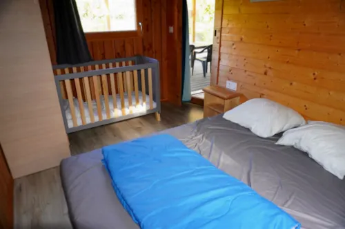 Huuraccommodatie(s) - Chalet Roky Famille - 34M² - 2 Slaapkamers - image n°3 - Family's Camping Le Savoy