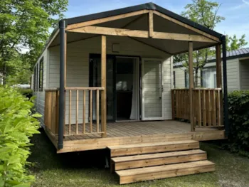 Huuraccommodatie(s) - Stacaravan Confort - 23M² - 2 Slaapkamers - Family's Camping Le Savoy